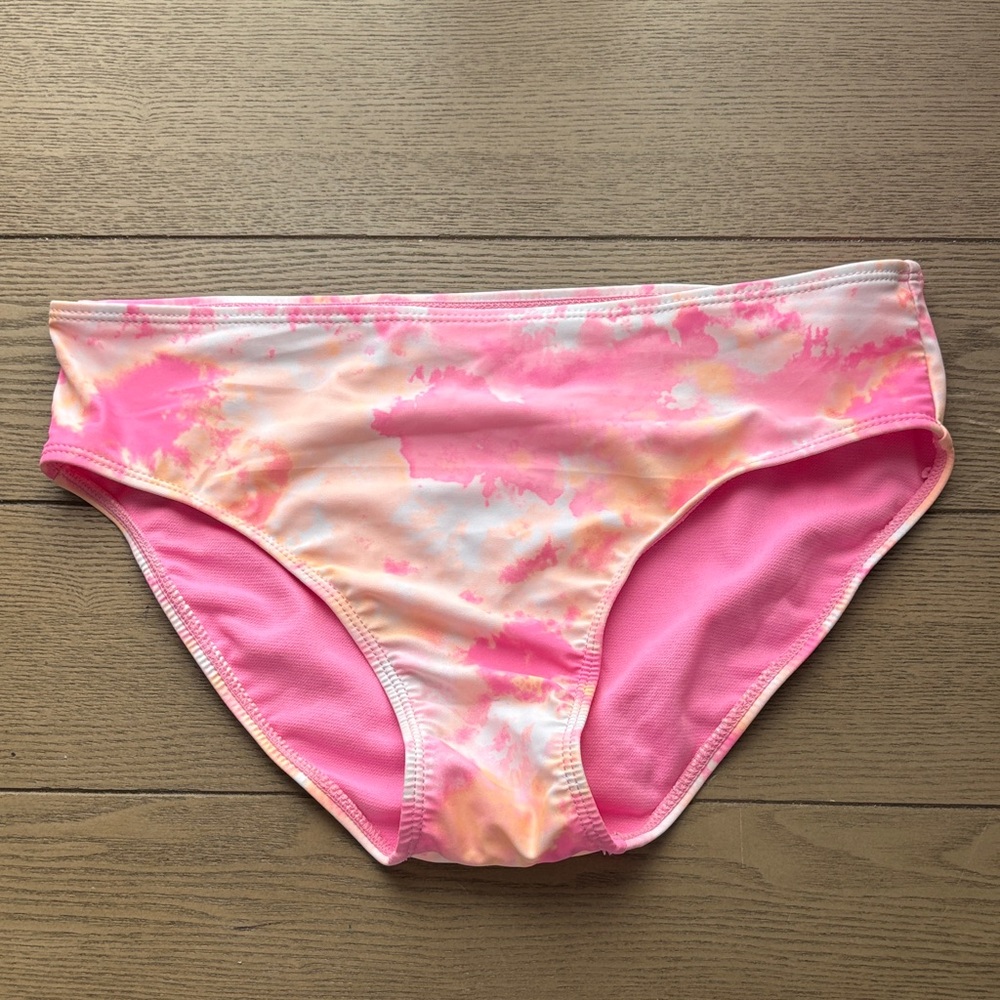 Kids Swimwear Pink and Orange Bottoms